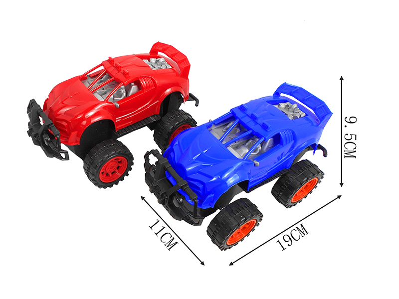 Friction Solid Colored Car