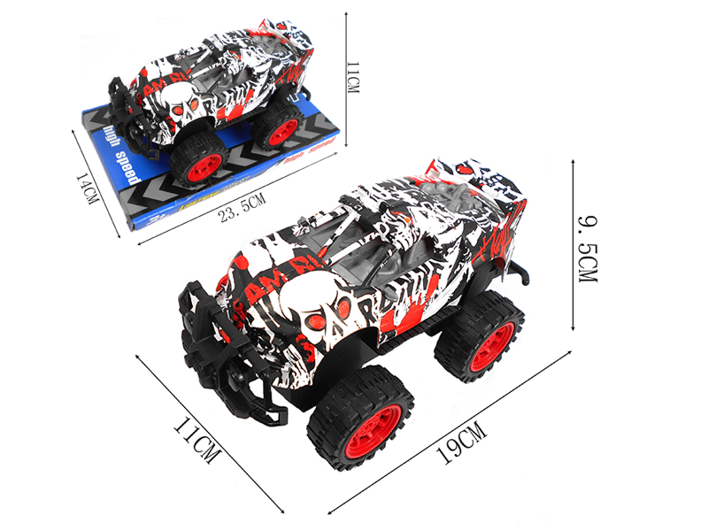 Friction Graffiti Car