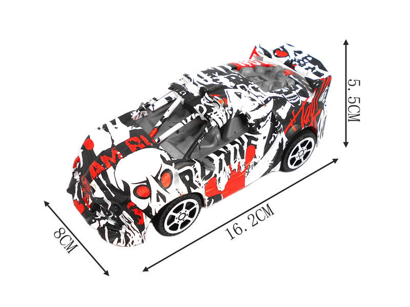 Friction Graffiti Car