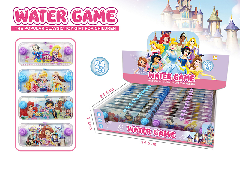 Disney Princess Transparent Water Game 24pcs