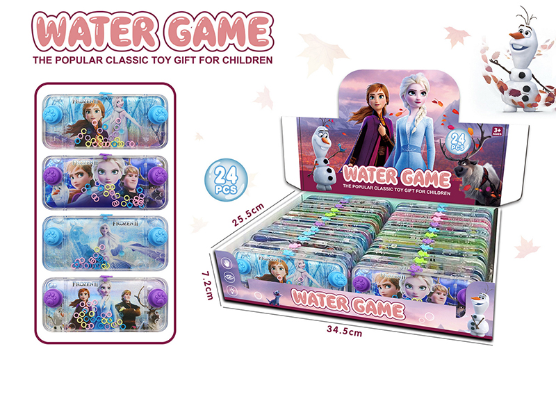 Frozen Transparent Water Game 24pcs