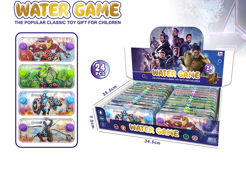 Avengers Assemble Transparent Water Game 24pcs