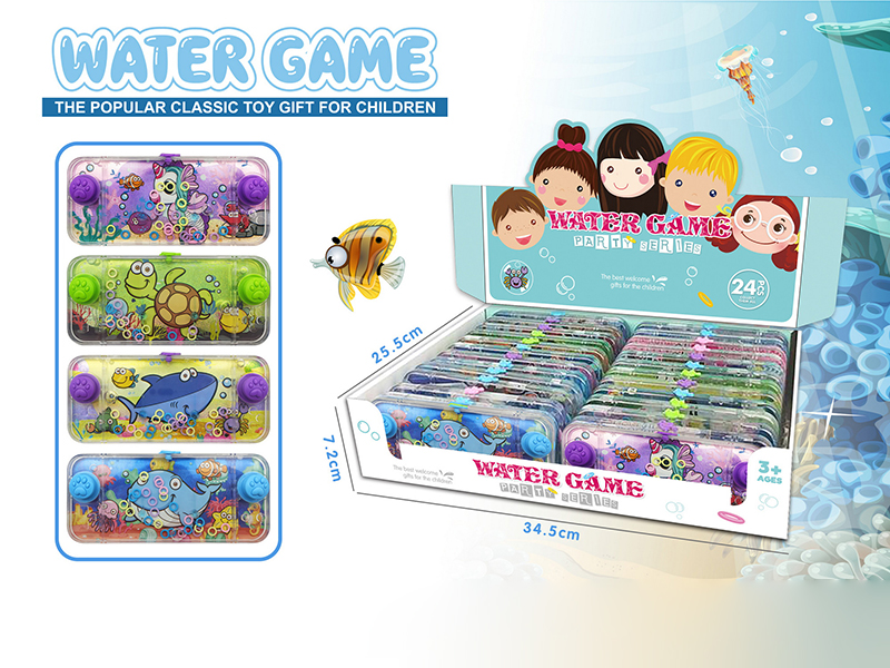 Sea World Transparent Water Game 24pcs