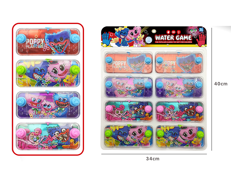 Poppy Transparent Water Game 8pcs