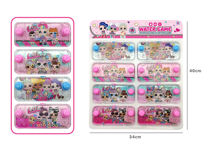 LOL Surprise Doll Transparent Water Game 8pcs