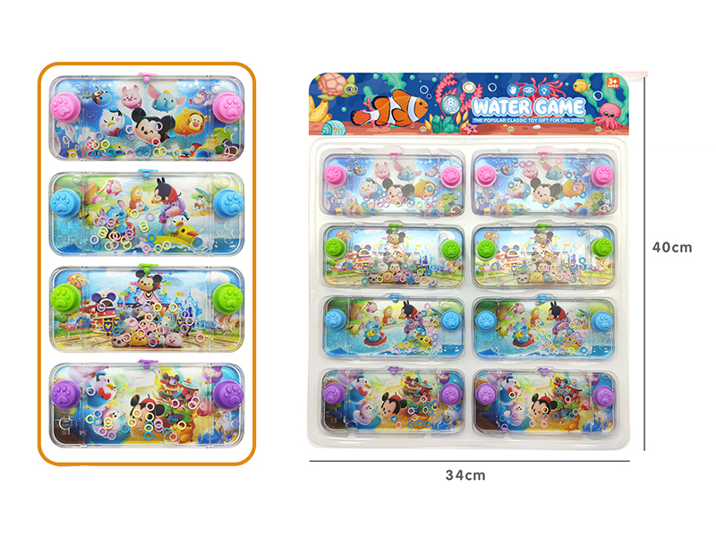 Disney Tsum Tsum Transparent Water Game 8pcs
