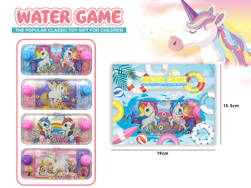Unicorn Transparent Water Game