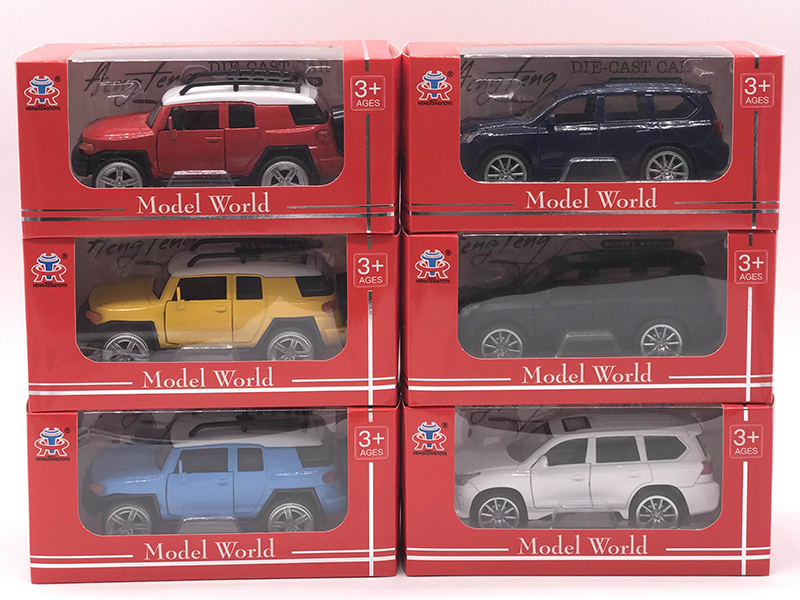 1:36 Pull Back Alloy Simulated Car (Lexus, Toyota)