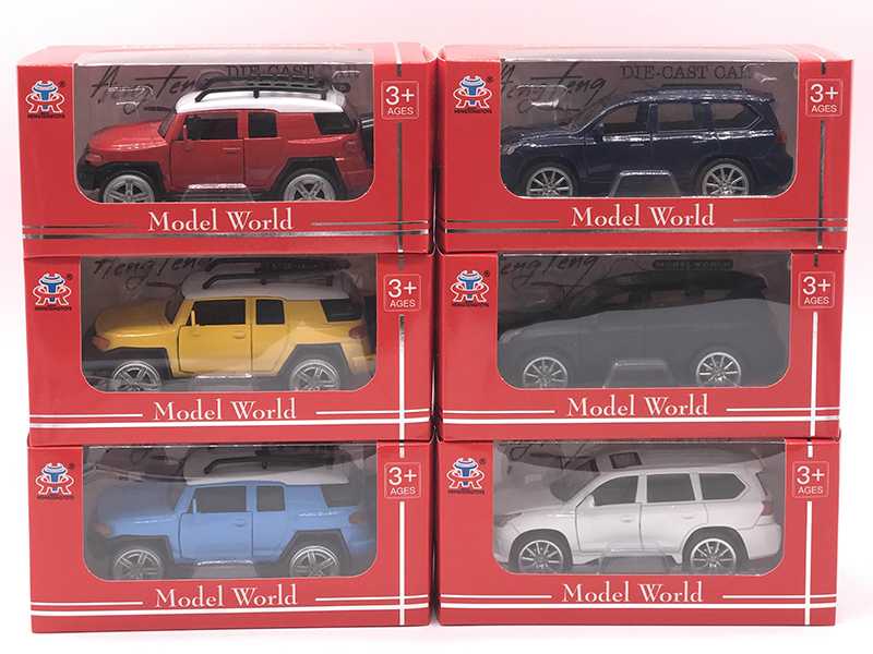 1:36 Pull Back Alloy Simulated Car With Light And Music(Lexus, Toyota)