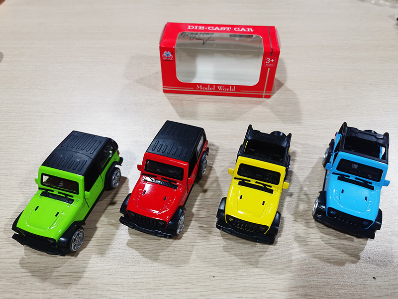 1:36 Pull Back Alloy Simulated Car (Wrangler)