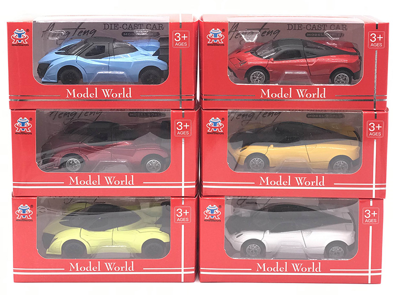 1:36 Pull Back Alloy Simulated Car (Pagani,Lamborghini)