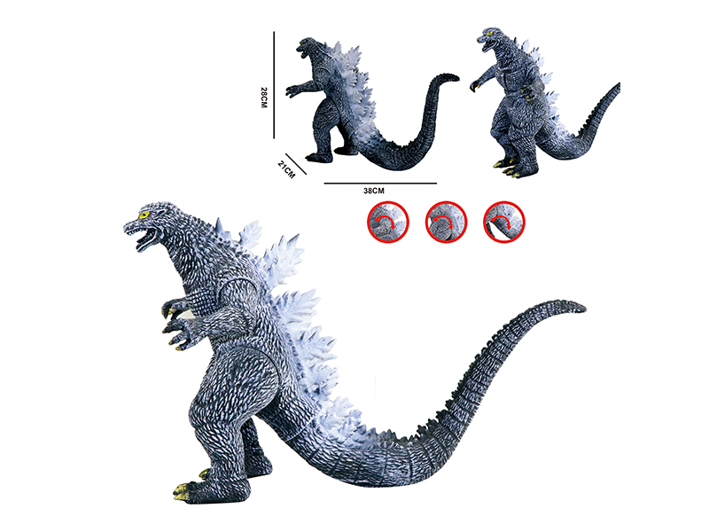 Godzilla Vinyl Model(Gold And Silver)