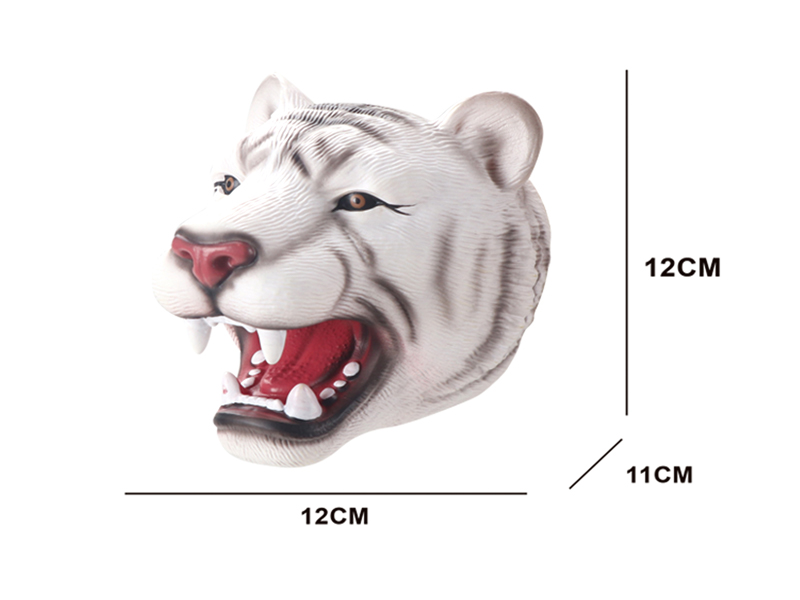 Simulated White Tiger Puppet