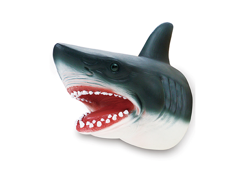 7 Inch Shark Head Puppet