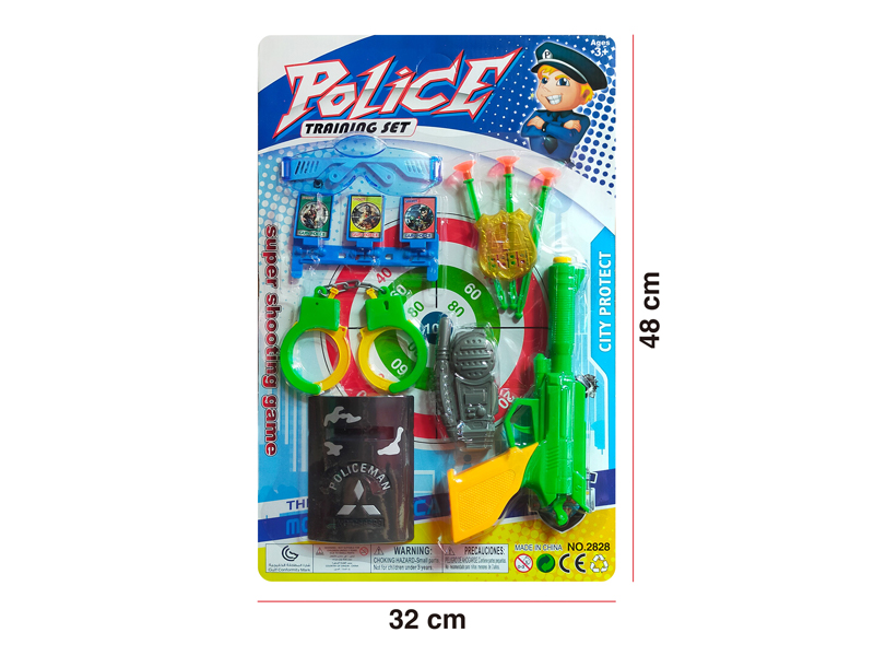 Soft Bullet Gun Police Toy