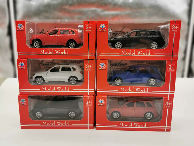 1:36 Pull Back Alloy BMW/Audi Simulated Car With Light And Music