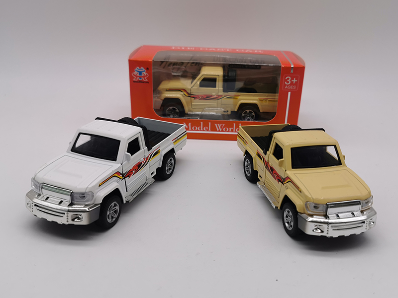 1:32 Pull Back Alloy FJ40 Pickup Truck With Light And Music