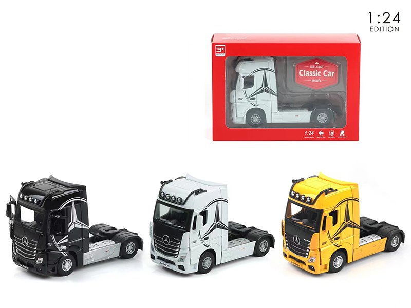 1:24 Slide Alloy Car With Sound And Light(2 Doors Open)