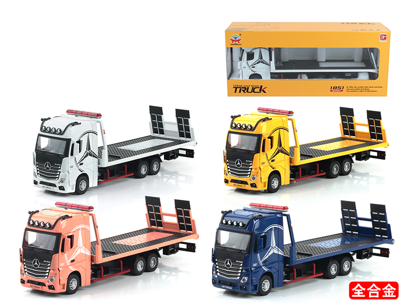 1:24 Slide Alloy Trailer With Sound And Light(2 Doors Open)