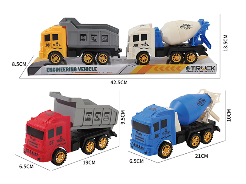 Friction Engineering Truck+Friction Engineering Mixer