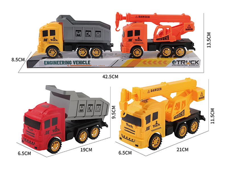 Friction Engineering Truck+Friction Engineering Crane