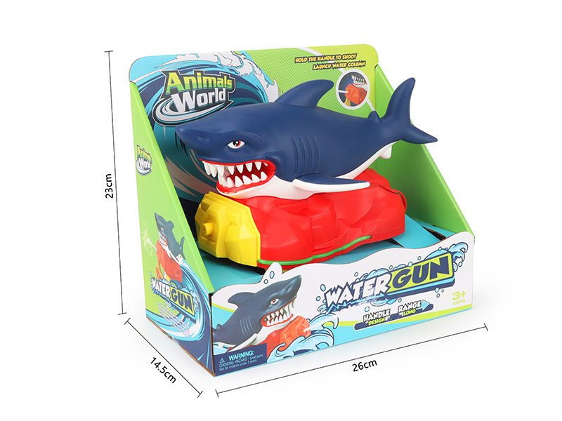 Dark Blue Shark Wrist Water Gun