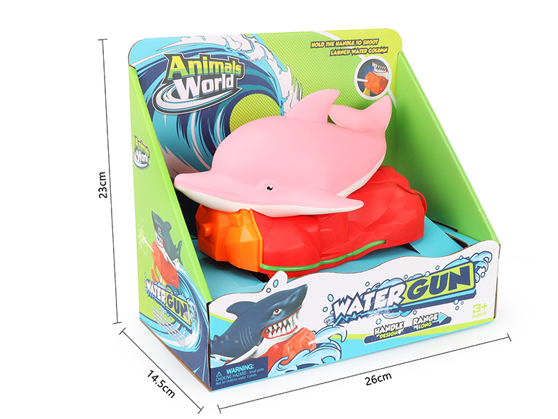 Dolphin Wrist Water Gun(Pink)