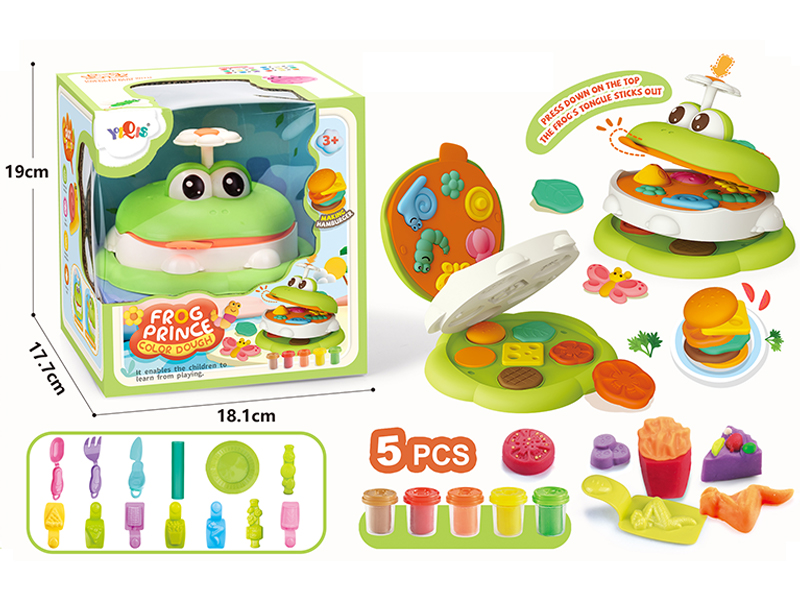 Frog Colored  Mud Burger Machine
