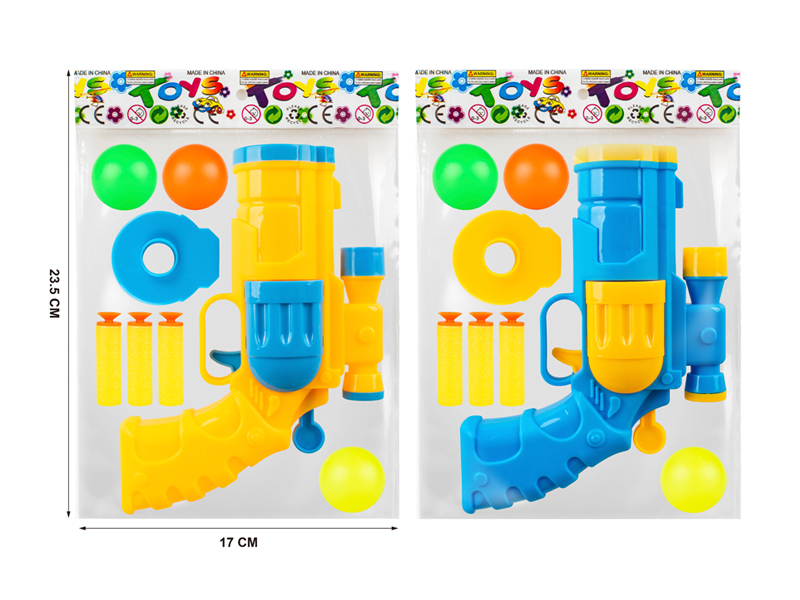 Revolver Ping-Pong Soft Bullet Gun Gun