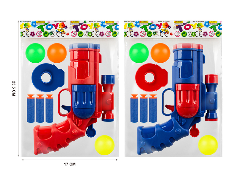 Revolver Ping-Pong Soft Bullet Gun Gun