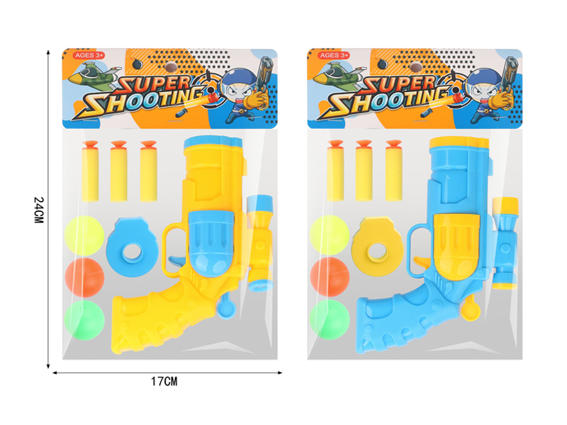 Revolver Ping-Pong Soft Bullet Gun Gun