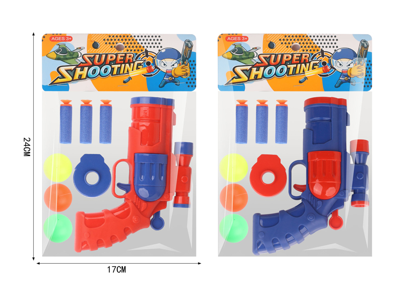 Revolver Ping-Pong Soft Bullet Gun Gun
