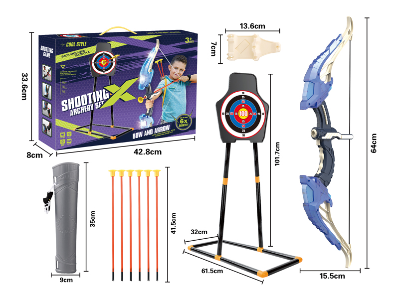 Bow And Arrow Set With Light