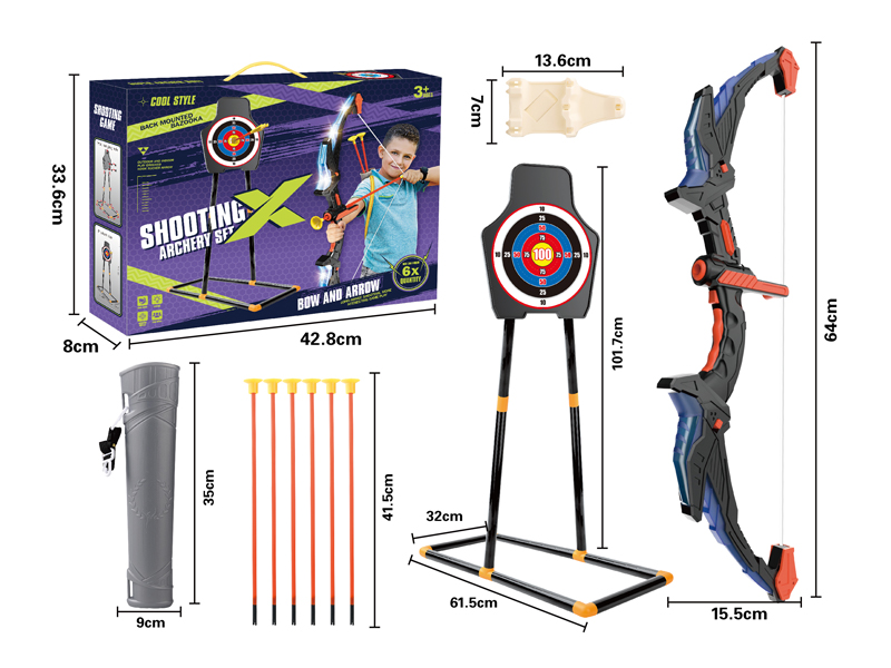Bow And Arrow Set With Light