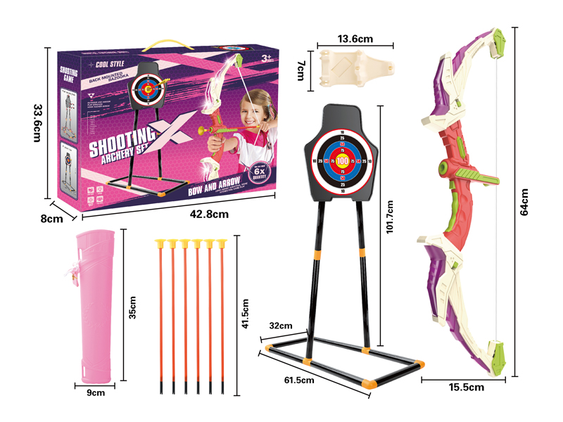 Bow And Arrow Set With Light