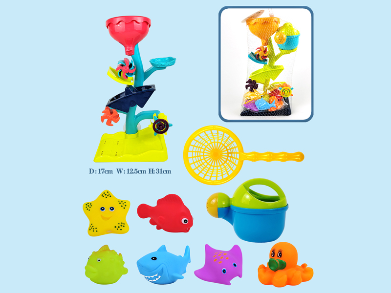 Multi Functional Beach Toy Set（9PCS)