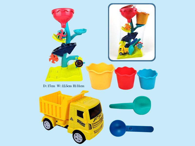 Multi Functional Beach Toy Set（7PCS)