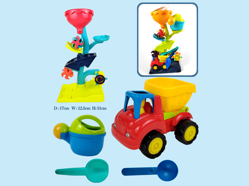 Multi Functional Beach Toy Set（5PCS)