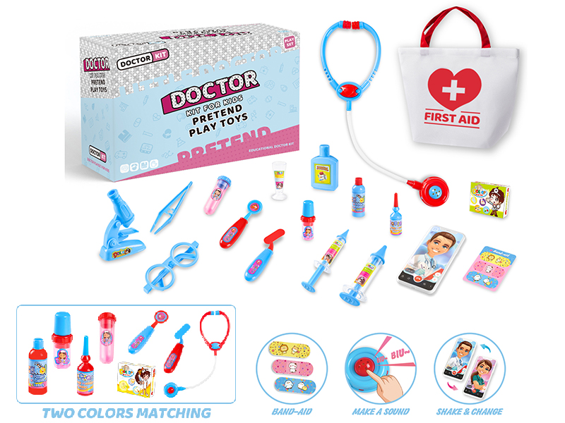 Blue Doctor Play Toys 18pcs