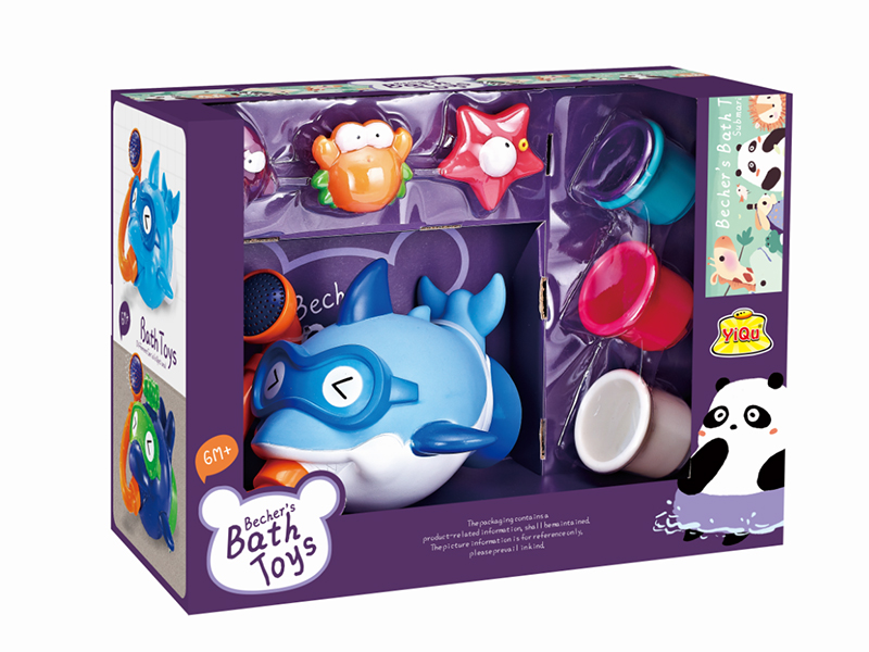 Bath Toys(With 4 Cups)
