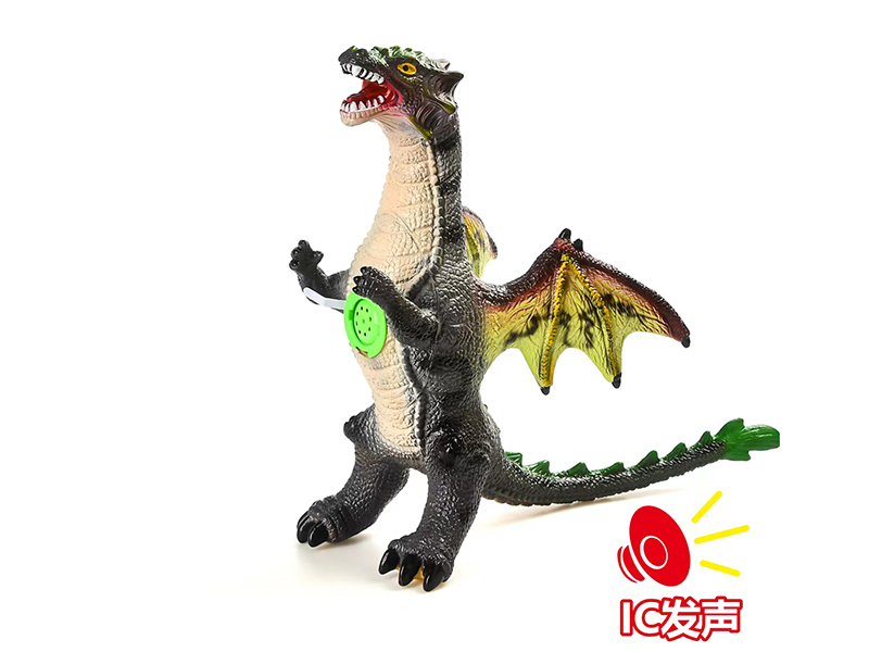 Vinyl Model Flying Dragon With IC(Cotton Stuffing)
