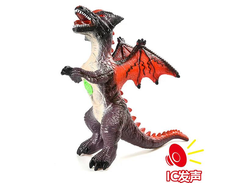 Vinyl Model Flying Dragon With IC(Cotton Stuffing)