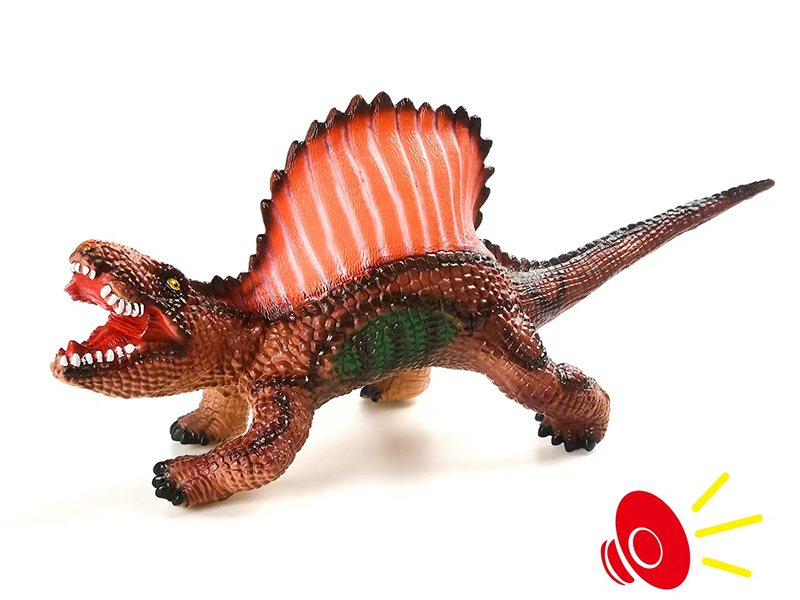 Vinyl Dinosaur Model With IC(Cotton Stuffing)