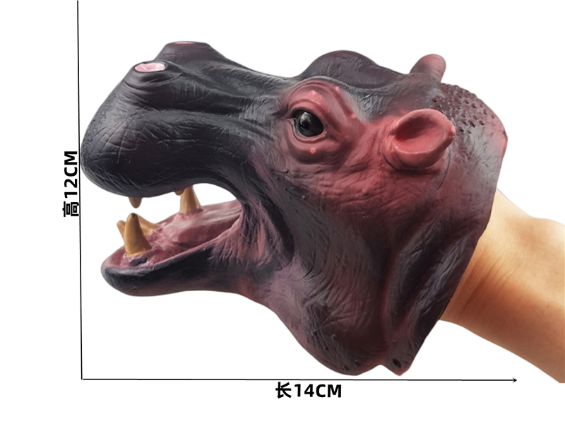 Vinyl Hand Puppet Model(Hippo)