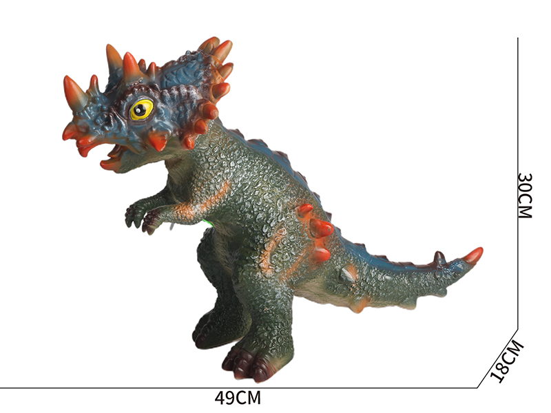 Cartoon Triceratops With IC(Cotton Stuffing)