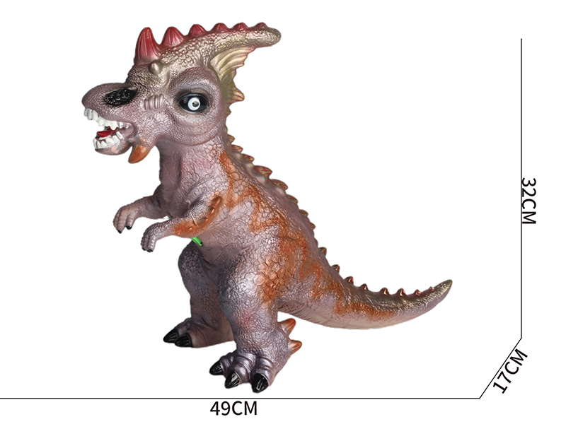 Cartoon Parasaurolophus With IC(Cotton Stuffing)