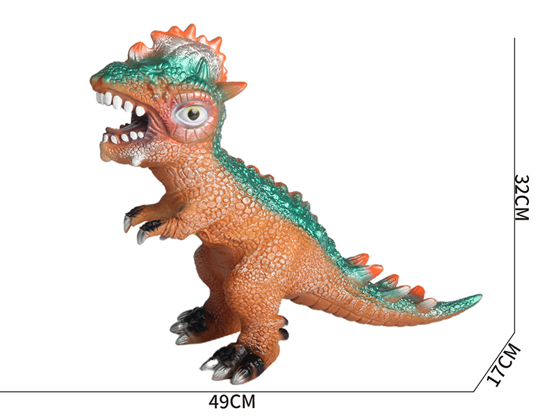 Cartoon Corythosaurus With IC(Cotton Stuffing)