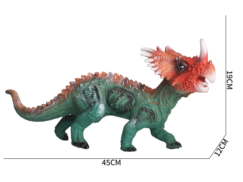 Simulated Triceratops With IC(Cotton Stuffing)