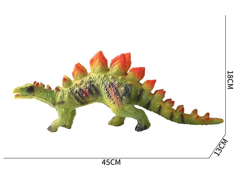 Simulated Stegosaurus With IC(Cotton Stuffing)