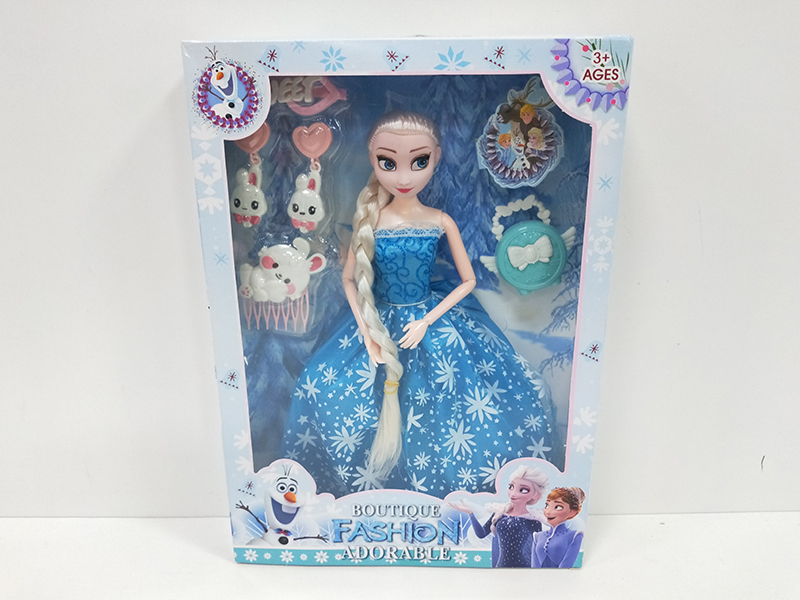 11.5-Inch Joint Solid Ice And Snow Doll